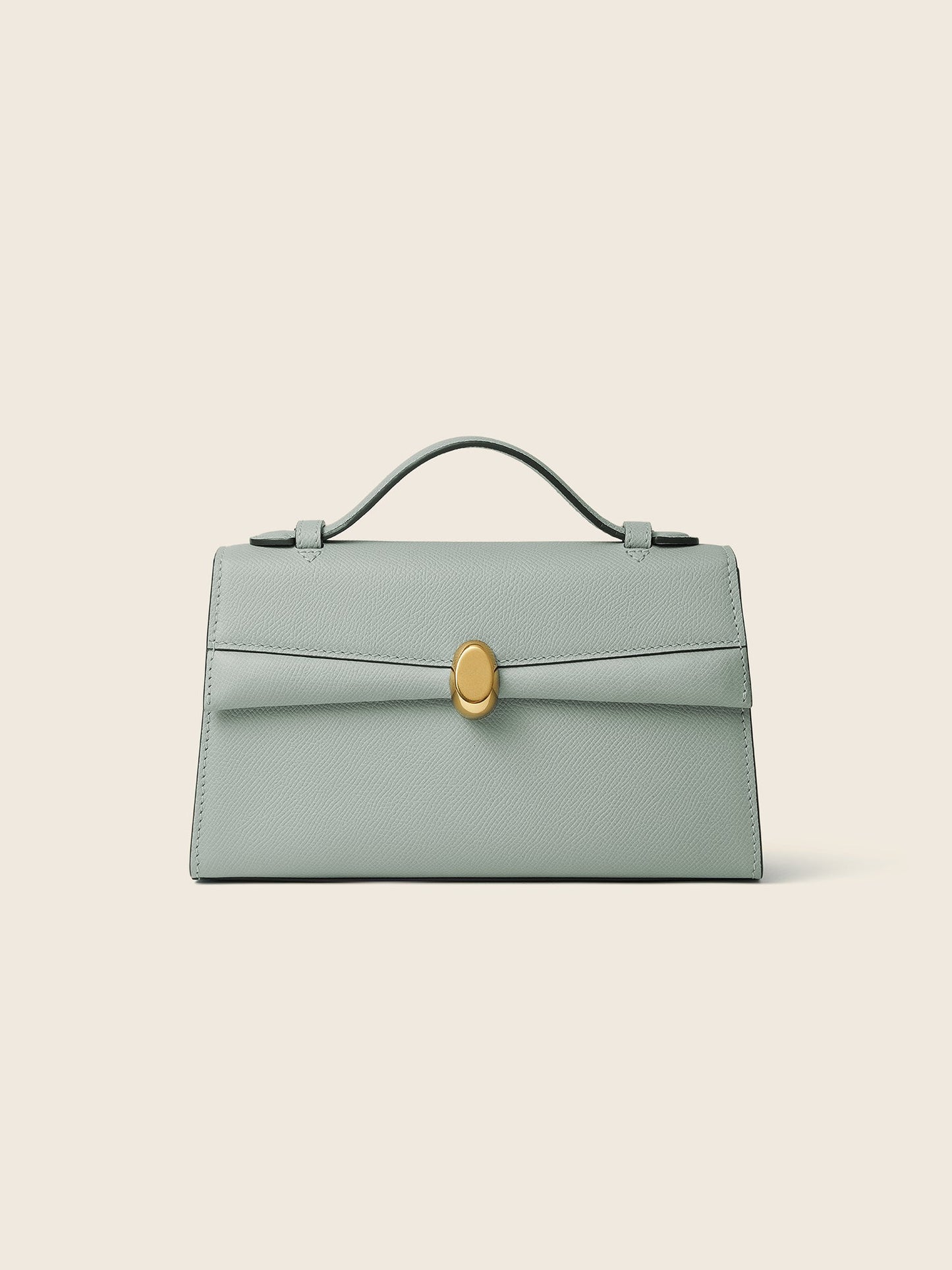 Hpai Julien Bag In Leather - Sage Green