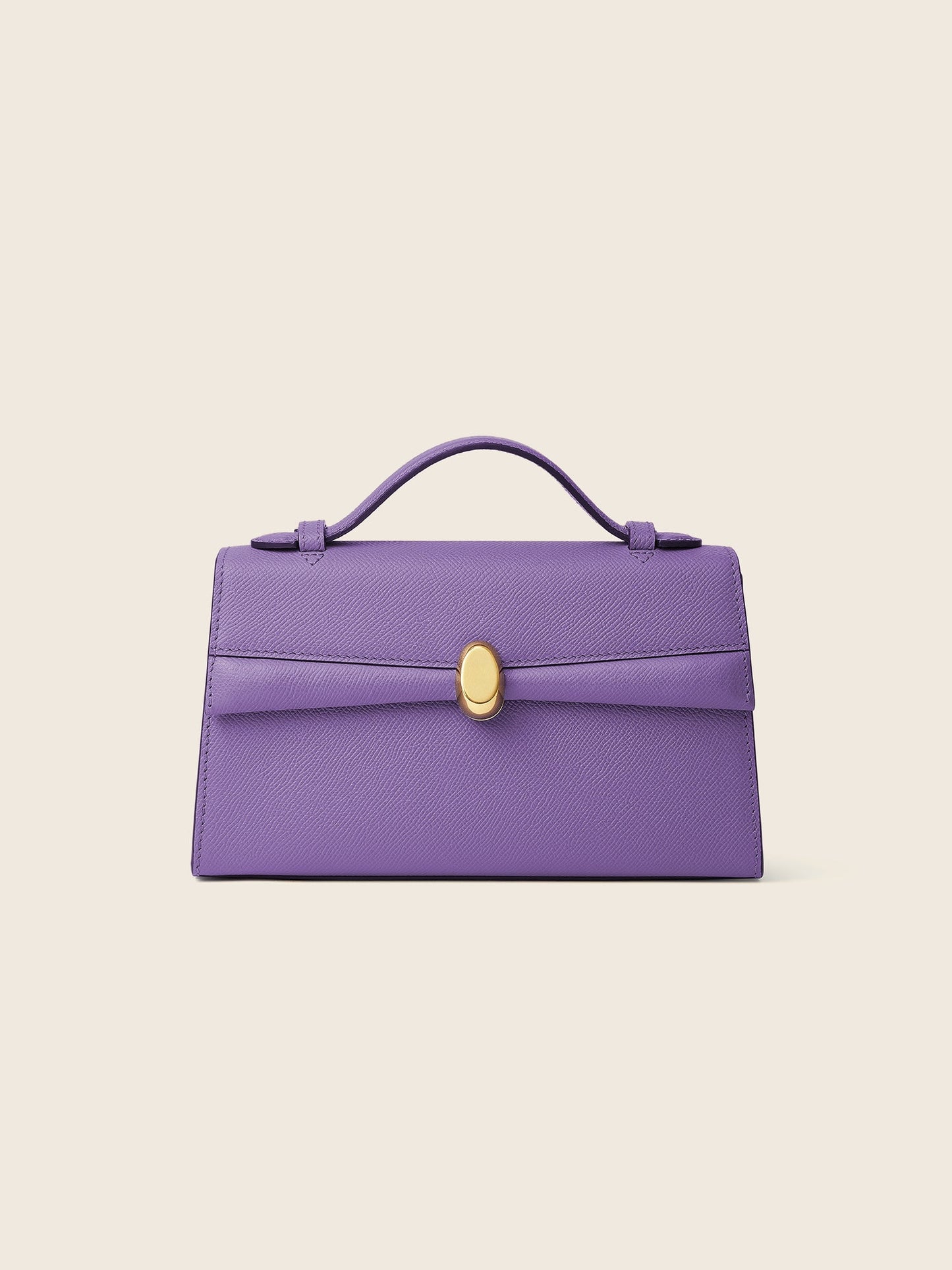 Hpai Julien Bag In Leather - Violet