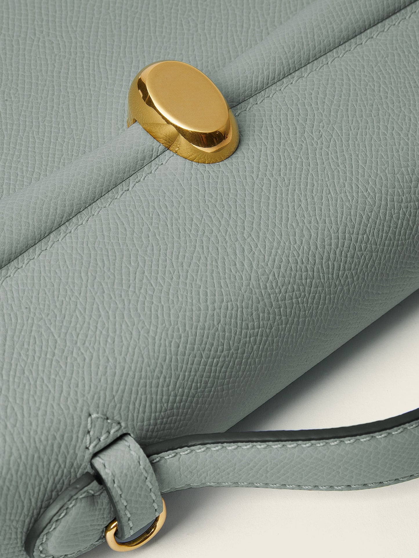Hpai Julien Bag In Leather - Sage Green