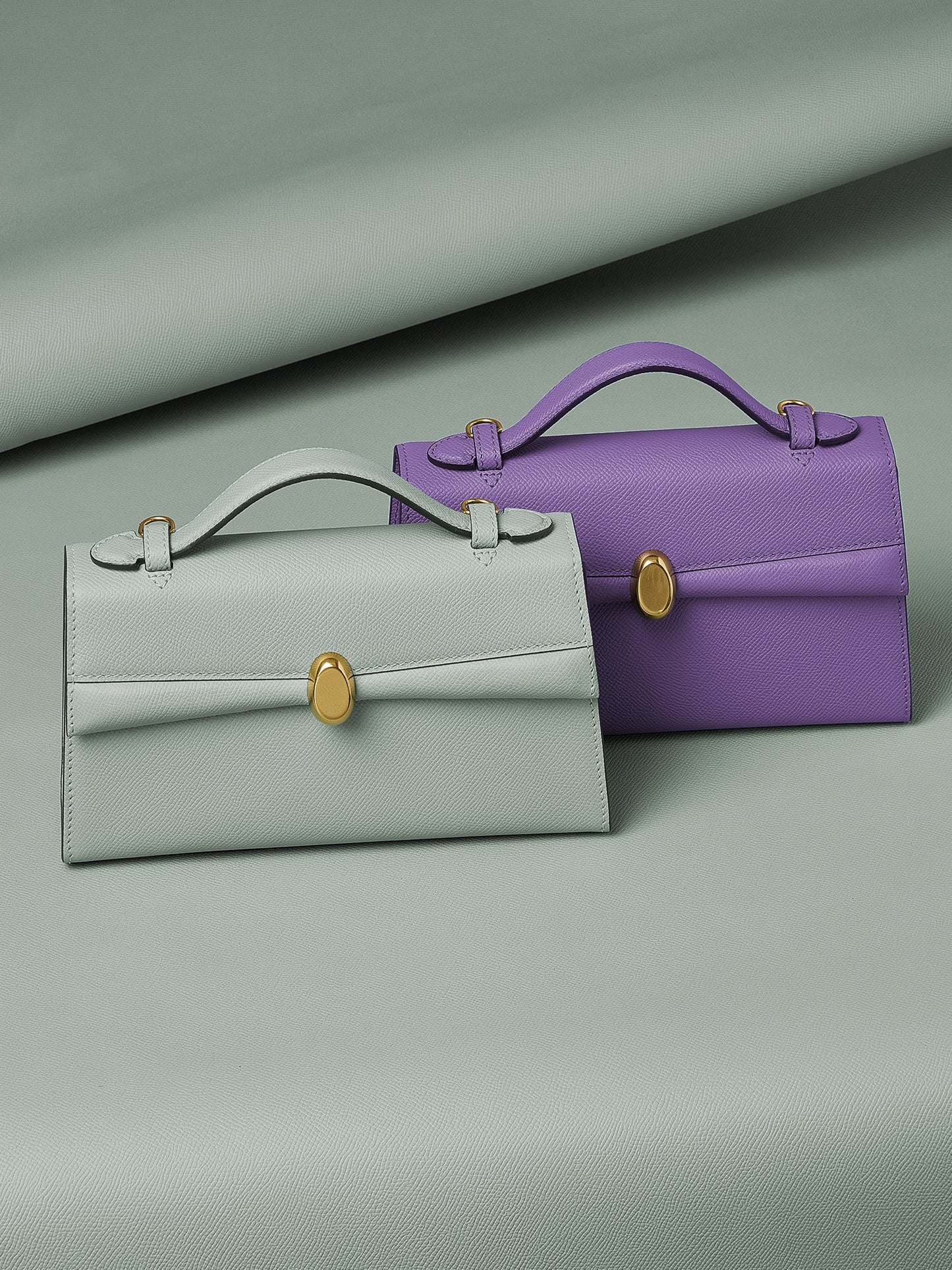 Hpai Julien Bag In Leather - Violet