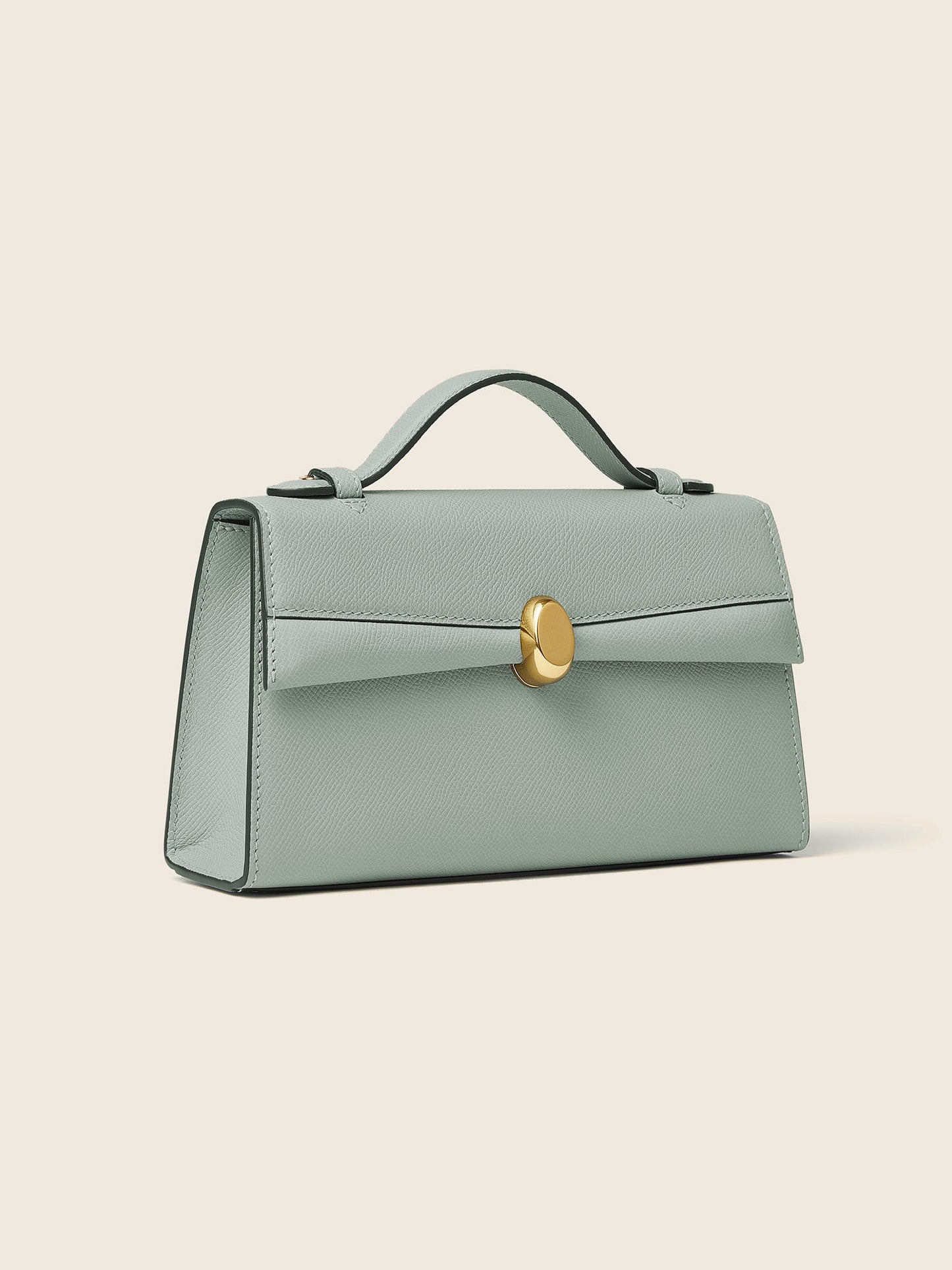 Hpai Julien Bag In Leather - Sage Green