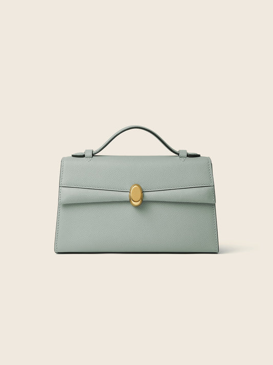 Hpai Julien Bag In Leather - Sage Green