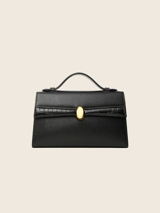 Hpai Julien Bag In Leather - Black