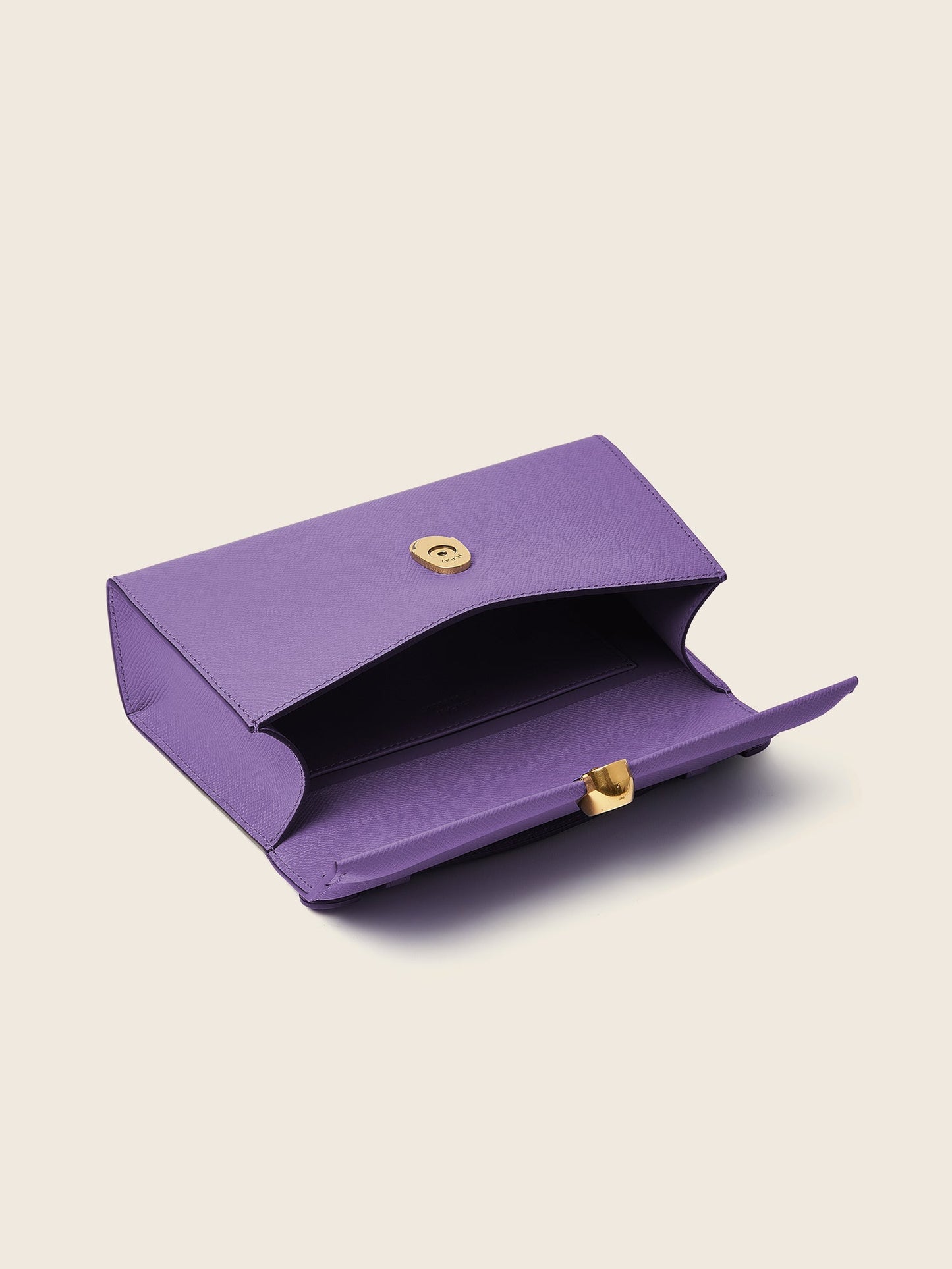 Hpai Julien Bag In Leather - Violet