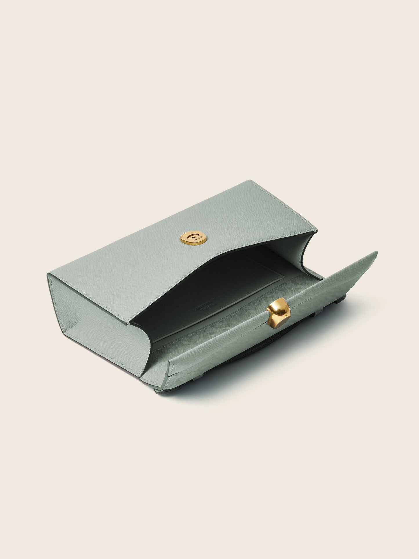 Hpai Julien Bag In Leather - Sage Green