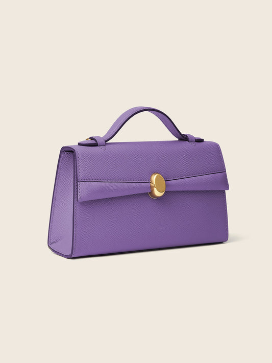 Hpai Julien Bag In Leather - Violet